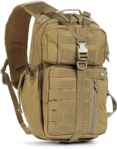 Red Rock Rambler Sling Backpack Coyote Tan Tactical Pack