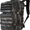 Red Rock Outdoor Gear Lg Assault Pack PRYM1 Black Tactical Backpack