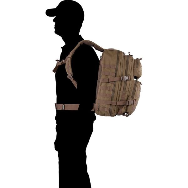 Red Rock Outdoor Gear Lg Assault Pack PRYM1 Black Tactical Backpack