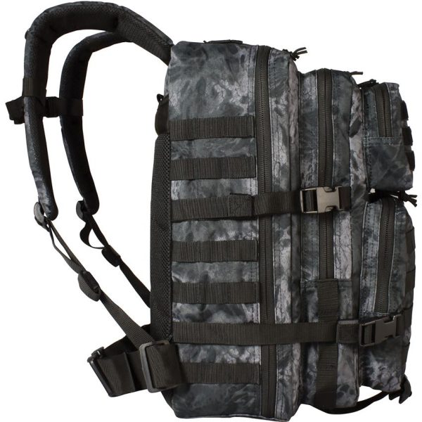 Red Rock Outdoor Gear Lg Assault Pack PRYM1 Black Tactical Backpack