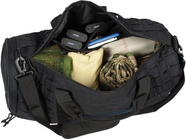 Red Rock Outdoor Gear Trooper Duffel Bag Black 31L MOLLE
