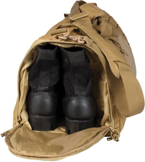 RED80259COY_add_01.jpg Red Rock Outdoor Gear Trooper Duffel Bag Coyote Brown Tactical