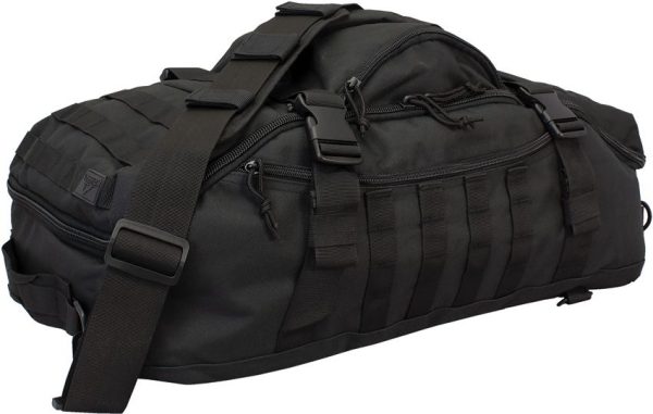 Red Rock Outdoor Gear Traveler Duffel 55L Black