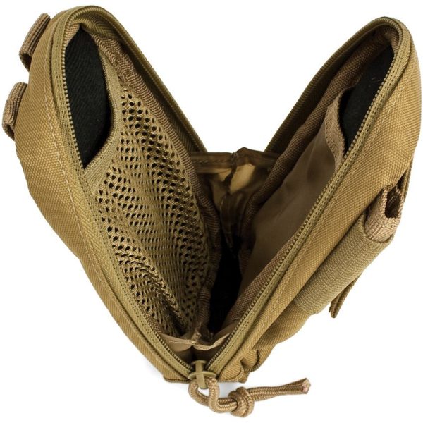 Red Rock Outdoor Gear MOLLE Media Pouch Coyote Brown