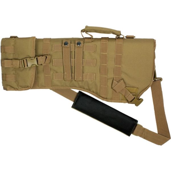 RED82026COY_add_01.jpg Red Rock Outdoor Gear MOLLE Rifle Scabbard Coyote Brown