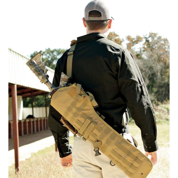 RED82026COY_add_03.jpg Red Rock Outdoor Gear MOLLE Rifle Scabbard Coyote Brown