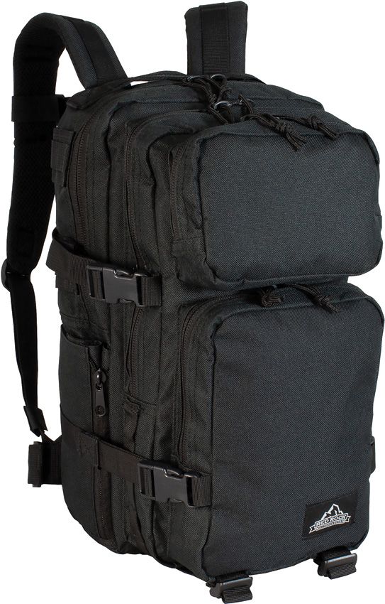 Red Rock Outdoor Gear Urban Assault Pack Black Tactical Backpack
