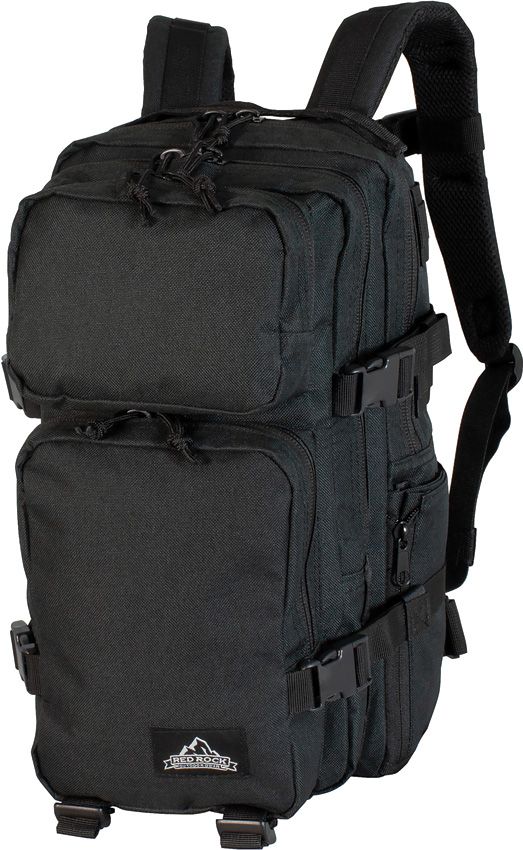 Red Rock Outdoor Gear Urban Assault Pack Black Tactical Backpack