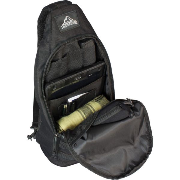 Red Rock Outdoor Gear Metro Sling Pack Black 11L Tactical