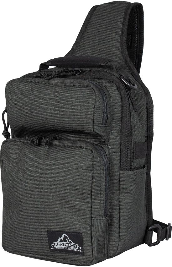 Red Rock Outdoor Gear Urban Rover Sling Black Tactical Bag