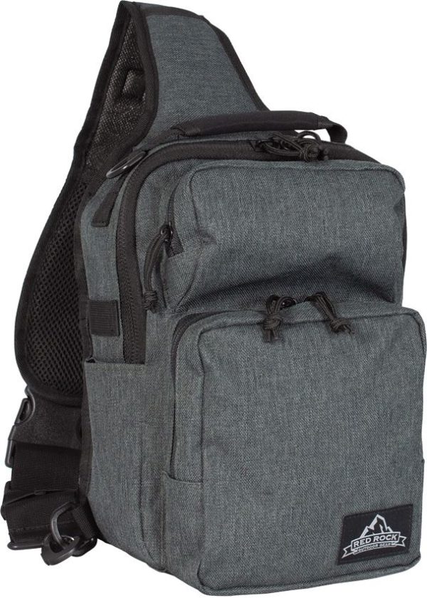 Red Rock Outdoor Gear Urban Rover Sling Charcoal Tactical Bag