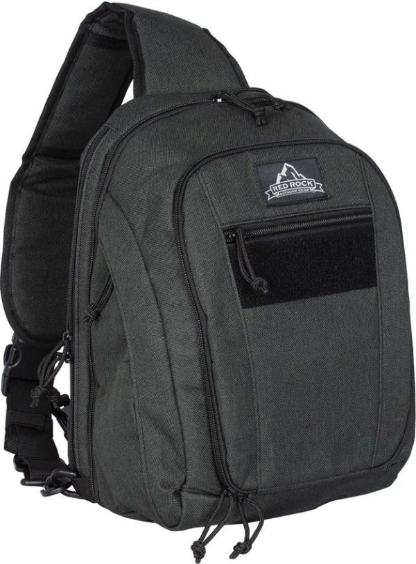 Red Rock Outdoor Gear Venture Sling Pack Black 15.5L