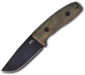 REKCC11BGCMBLKA.jpg Reiff Knives Circadian Fixed Blade CPM MagnaCut Green Canvas