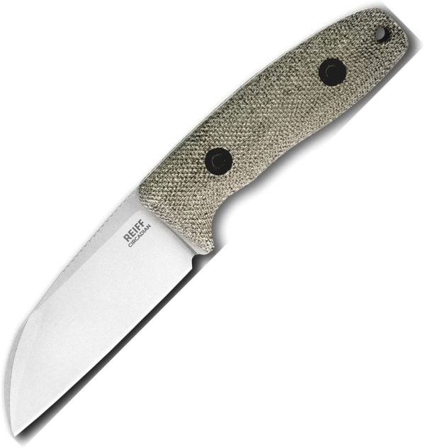 Reiff Knives Circadian Fixed Blade CPM MagnaCut Green Micarta