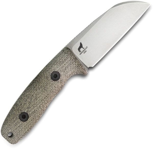 Reiff Knives Circadian Fixed Blade CPM MagnaCut Green Micarta