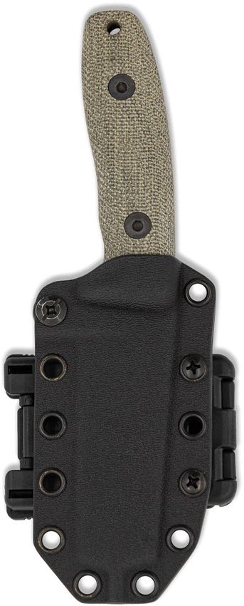 Reiff Knives Circadian Fixed Blade CPM MagnaCut Green Canvas