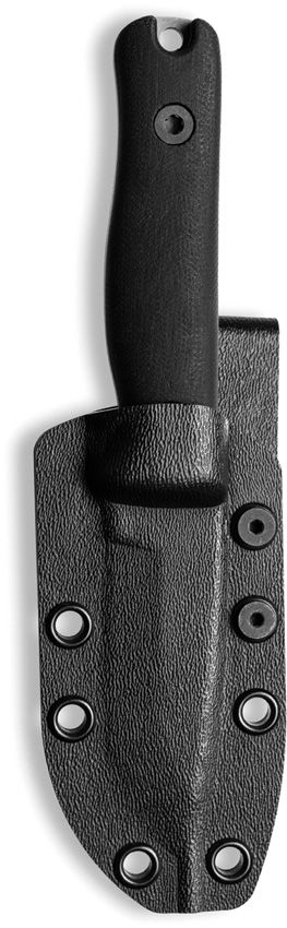 Reiff F3 EDC Fixed Blade CPM-3V Black Micarta Kydex Sheath