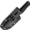 Reiff F3 EDC Fixed Blade CPM-3V Black Micarta Kydex Sheath