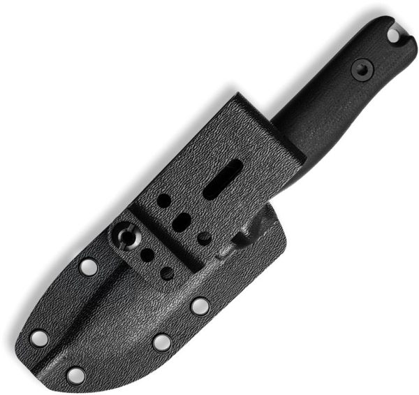 Reiff F3 EDC Fixed Blade CPM-3V Black Micarta Kydex Sheath