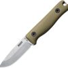 Reiff Knives F3 EDC Fixed Blade CPM MagnaCut OD Green G10