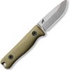 Reiff Knives F3 EDC Fixed Blade CPM MagnaCut OD Green G10