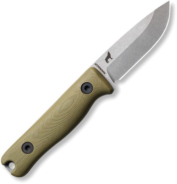 Reiff Knives F3 EDC Fixed Blade CPM MagnaCut OD Green G10