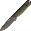 Reiff Knives F3 XC Fixed Blade CPM-3V Gray Cerakote OD Green