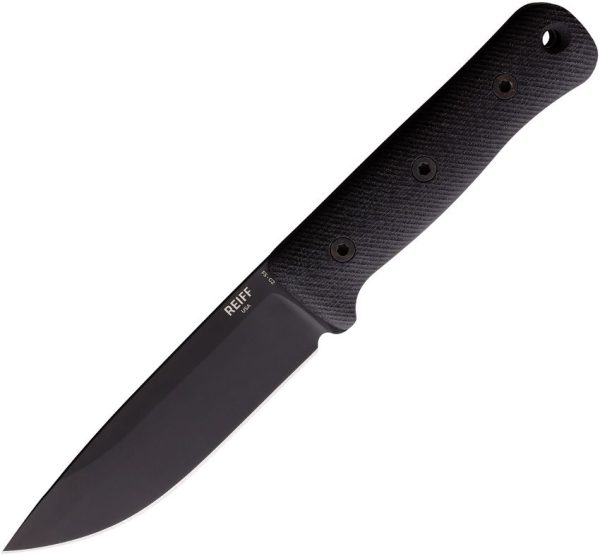 Reiff Knives F5 Gen 2 Fixed Blade MagnaCut Black Micarta
