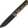 Reiff Knives F5 Gen 2 Fixed Blade MagnaCut Steel OD Green