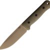 Reiff Knives F5 Gen 2 Fixed Blade MagnaCut OD Green G10