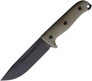 Reiff Knives Vicon Fixed Blade CPM MagnaCut DLC OD Green G10