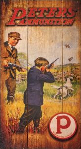 RESG002.jpg Remington Peters Ammunition Wood Sign - Vintage Decor
