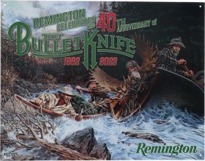 RESG9513.jpg Remington 40th Anniversary Tin Sign - Collectible