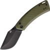 Revo Canyon Button Lock OD Green FRN Folding Knife