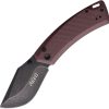 Revo Canyon Button Lock Plum FRN Folding Knife