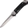 Revo Duo Linerlock Drop Point & Guthook Black G10