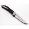 Revo Duo Linerlock Drop Point & Guthook Black G10