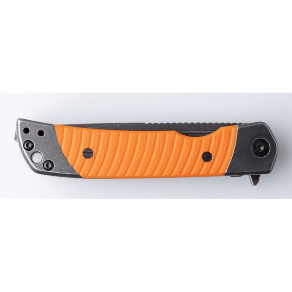 Revo Duo Linerlock Tanto Orange 9Cr18MoV Folding Knife