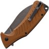 Revo Ness Linerlock Coyote Brown G10 Folding Knife D2 Steel