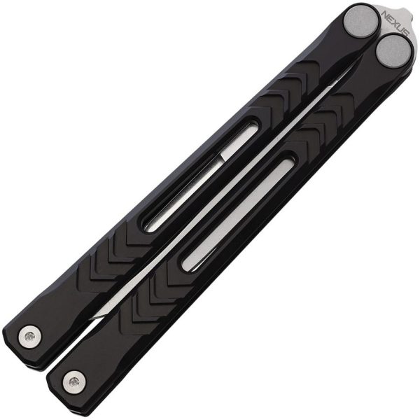 Revo Nexus Balisong Black Anodized 154CM