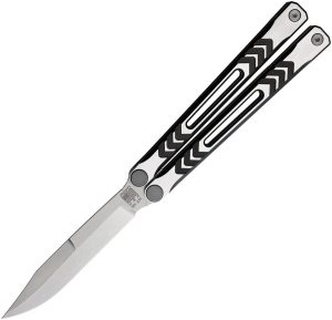 REVNXSTTBK.jpg Revo Nexus Balisong Satin Black 154CM