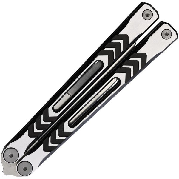 Revo Nexus Balisong Satin Black 154CM