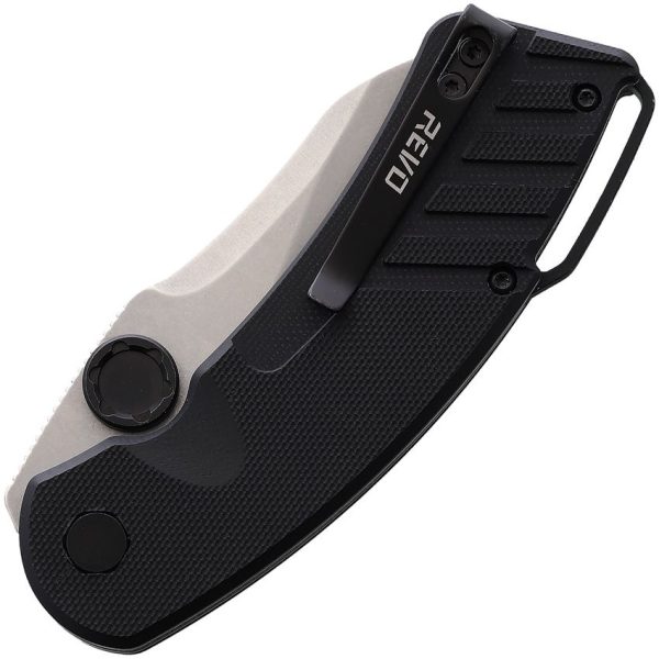 Revo Recoil Linerlock Assisted Black G10