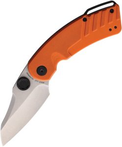 Revo Recoil Linerlock Assisted Orange G10