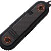 Revo Spirit Button Lock Black Folding Knife 14C28N Blade