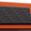 Revo Spirit Button Lock Orange Folding Knife 14C28N Blade