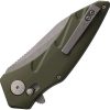 Revo Storm Crossbar Lock Drop Point - Green G10