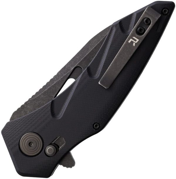 Revo Storm Crossbar Lock Wharncliffe - Black G10