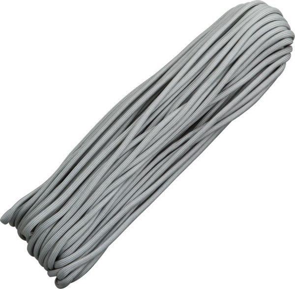 Atwood Rope MFG Parachute Cord 550 Grey 100 Feet