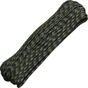 Atwood Rope MFG Parachute Cord 550 Woodland Camo 100 Feet